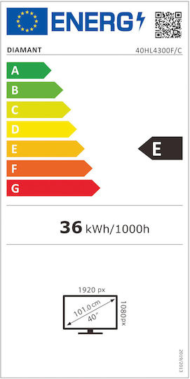 Horizon-Europe Television 40" Full HD LED Diamant (2022) view 8