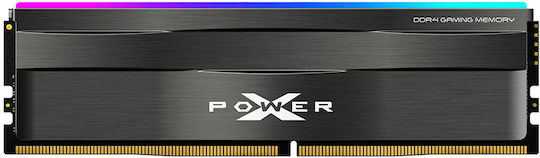 Silicon Power XPOWER Zenith RGB DDR4 with Module 1x8GB and Speed 3200 for Desktop SP008GXLZU320BSD