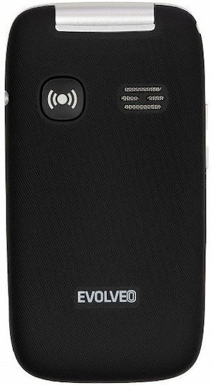 Evolveo EasyPhone FS Single SIM Mobile with Large Buttons Black view 4