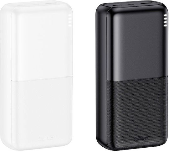 Remax RPP-177 Power Bank 30000mAh with USB-A Port and 2 USB-C Ports Black view 3