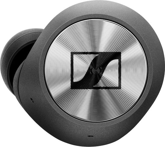 Sennheiser Momentum True Wireless In-ear Bluetooth Handsfree Earphones with Charging Case Gray vue 5