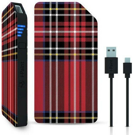 i-Paint Power Bank 3000mAh with USB-A Port Red view 1