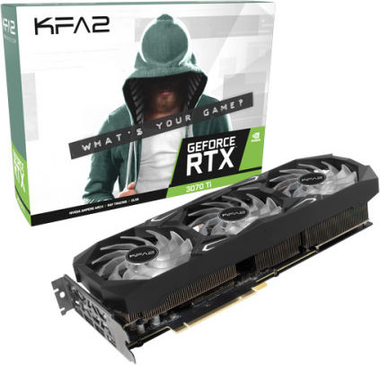 KFA2 GeForce RTX 3070 Ti 8GB GDDR6X SG (1-Click OC) Graphics Card