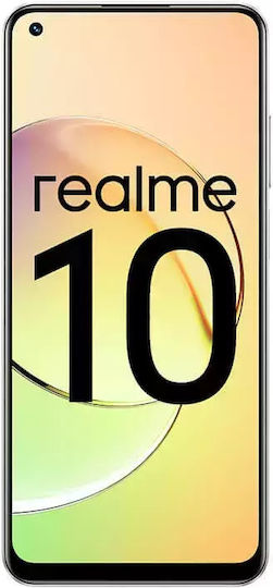 Realme 10 Dual SIM (8GB/256GB) Clash White view 2