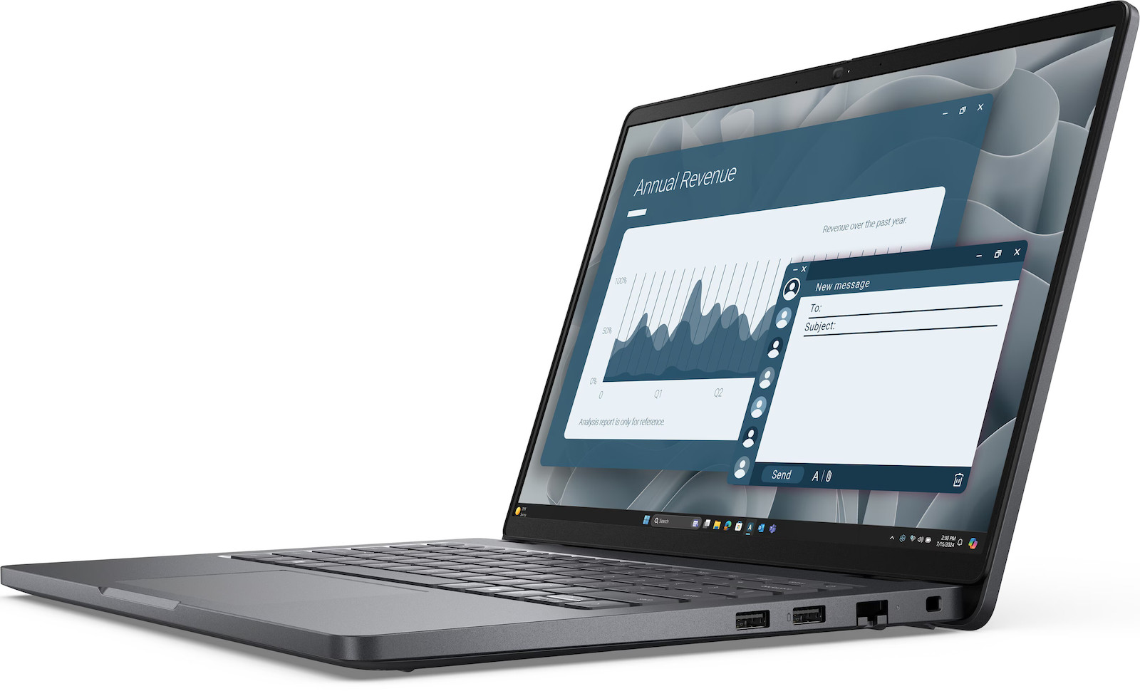 Dell Pro 14 PC14255 14" FHD+ (Ryzen AI 300 Series-AI 7 350/16GB/1TB SSD/W11 Pro) (International English Keyboard) view 3