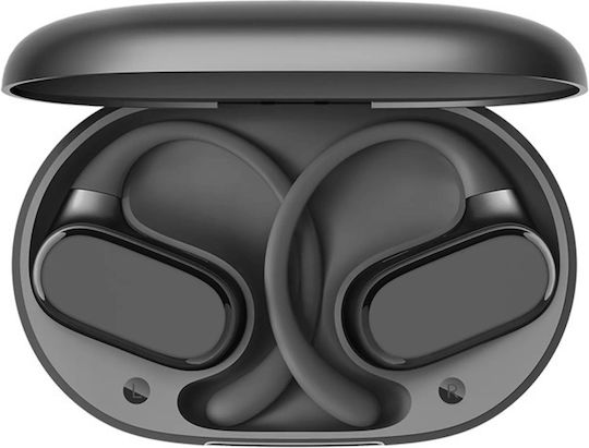 Honor Choice Open Ear Bluetooth Handsfree Earphones with Charging Case Black view 8