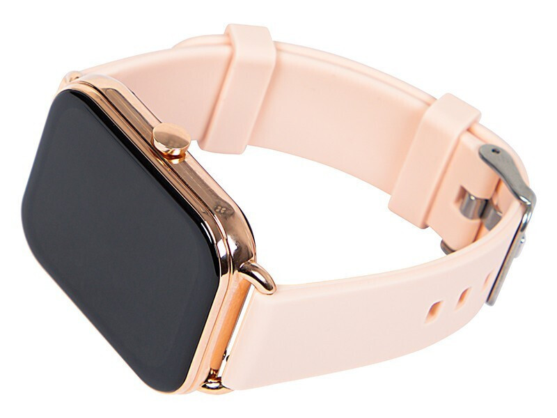 X16 Smartwatch with Heart Rate Monitor (Pink) vista 8