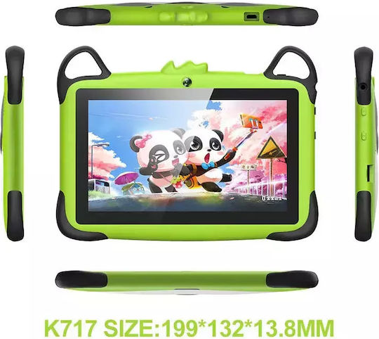 Nubi Wintouch K717 7" Tablet (1GB/8GB) Green view 3