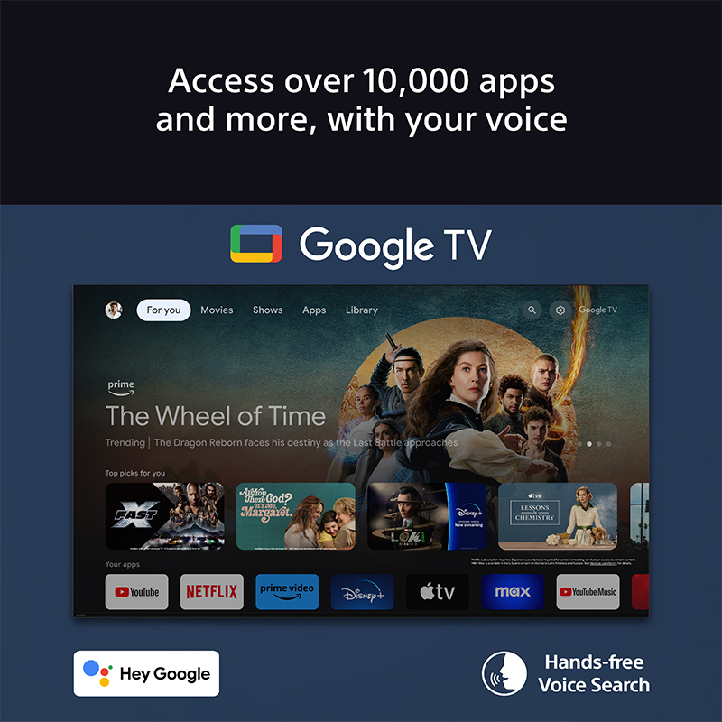 Sony Smart Television 65" 4K UHD OLED Bravia 8 HDR (2025) view 6