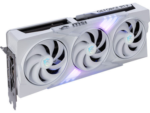 MSI GeForce RTX 5080 16GB GDDR7 Gaming Trio OC White Graphics Card V531-045R Ansicht 9