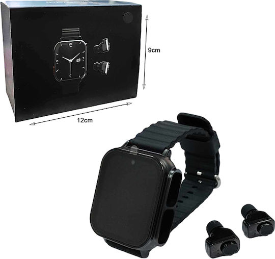 Earbuds Smartwatch (Black) view 8