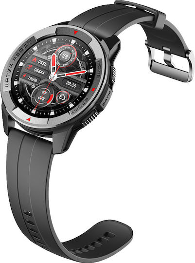 Mibro X1 Waterproof Smartwatch with Heart Rate Monitor (Black) view 3