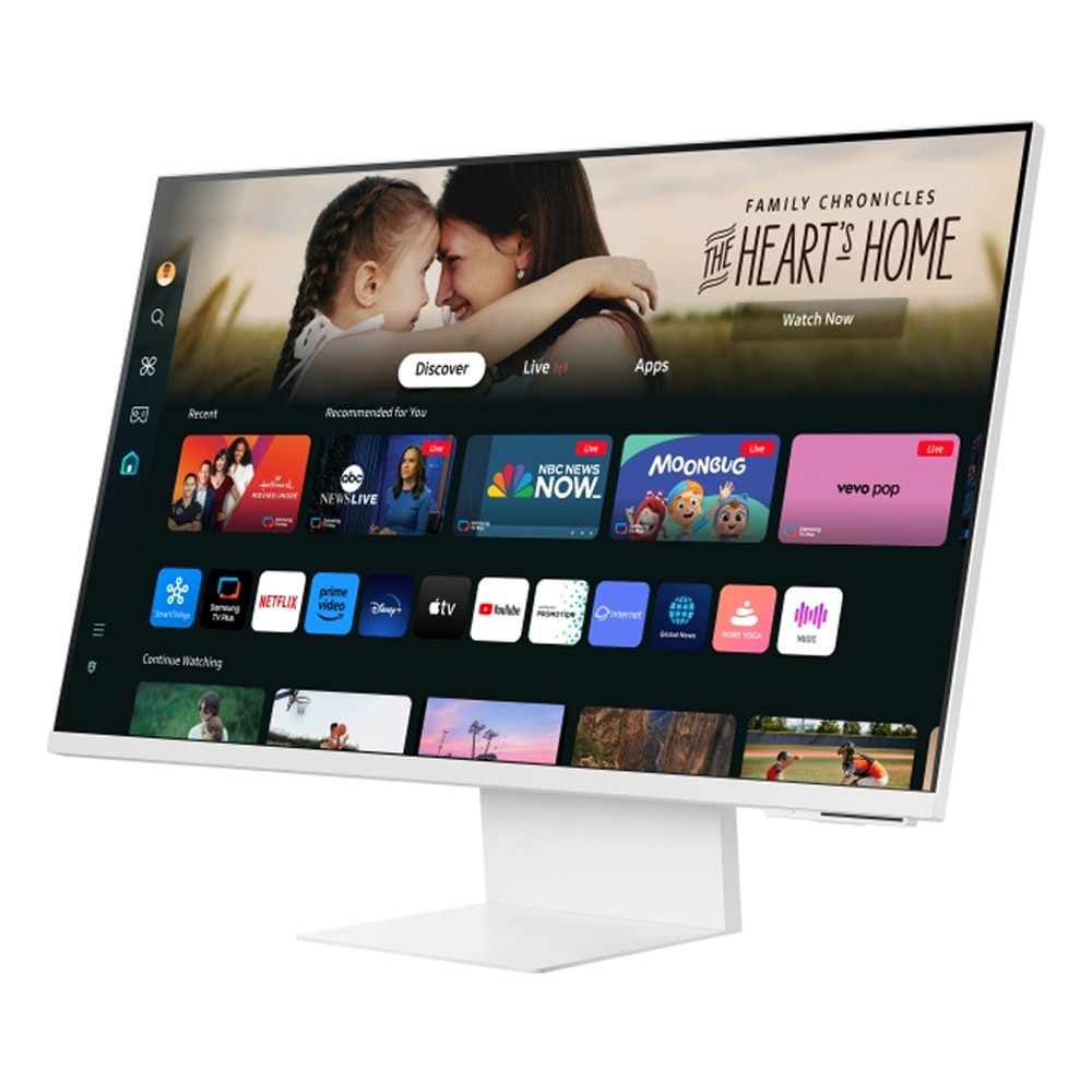 Samsung M8 M80F VA HDR Smart Monitor 32" 4K 3840x2160 with Response Time 4ms GTG White vue 7