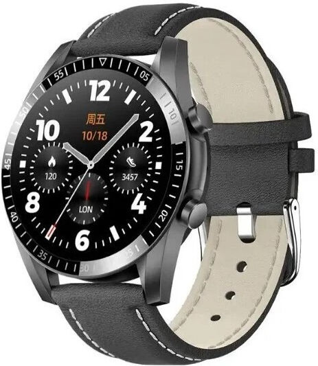 S36 Pro Smartwatch with Heart Rate Monitor (Black) vue 2