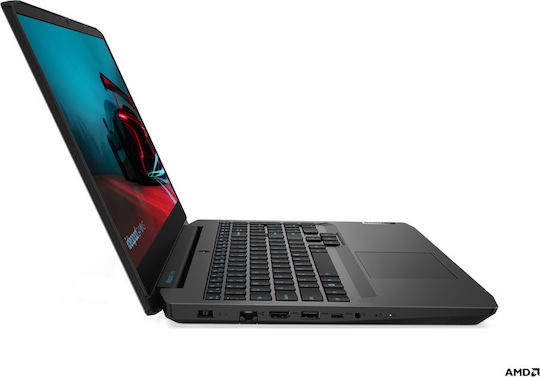 Lenovo IdeaPad Gaming 3 15ARH05 15.6" IPS FHD (Ryzen 5-4600H/8GB/512GB SSD/GeForce GTX 1650/W10 Home) (GR Keyboard) view 2