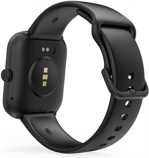 HAMA 5000 47mm Smartwatch with Heart Rate Monitor (Black) view 2