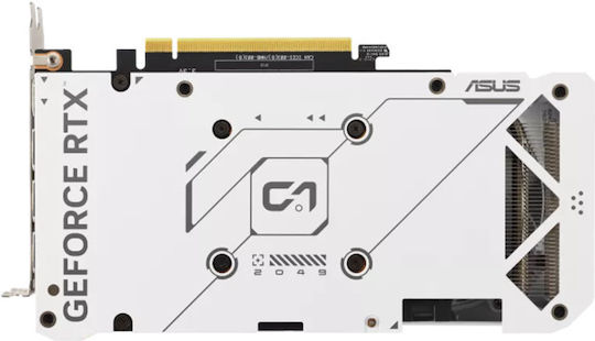 Asus GeForce RTX 4060 Ti 8GB GDDR6 Dual EVO OC White Graphics Card view 8