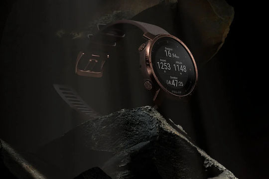 Polar Grit X Pro Waterproof Smartwatch with Heart Rate Monitor (Copper) view 8