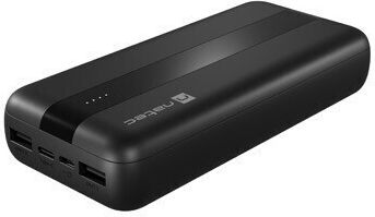Natec Trevi Power Bank 20000mAh with 2 USB-A Ports and USB-C Port Black