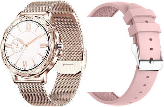 BeFIT Smartwatch with Heart Rate Monitor (Gold)