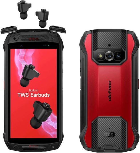 Ulefone Armor 15 Dual SIM (6GB/128GB) Resistant Smartphone Sport Red view 5