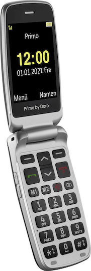 Doro Primo 418 Dual SIM Mobile with Buttons Graphite view 3