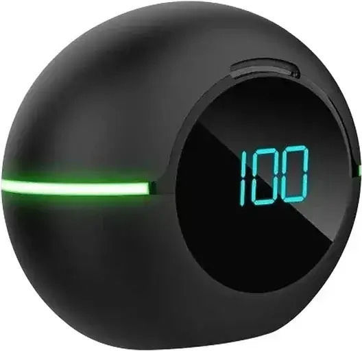 AKS-T90 In-ear Bluetooth Handsfree Earphones with Charging Case Black view 3