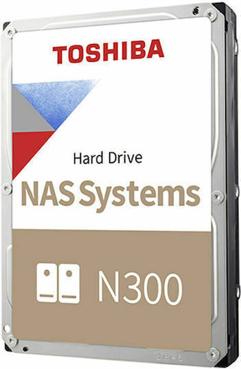 Toshiba N300 Nas 8TB HDD Hard Drive 3.5" SATA III for NAS HDWG780EZSTA vue 2