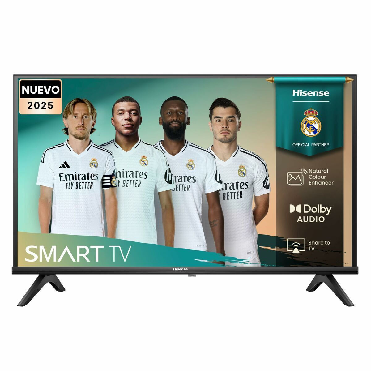 Hisense Smart Television 32" HD Ready LED A4Q (2025) view 3