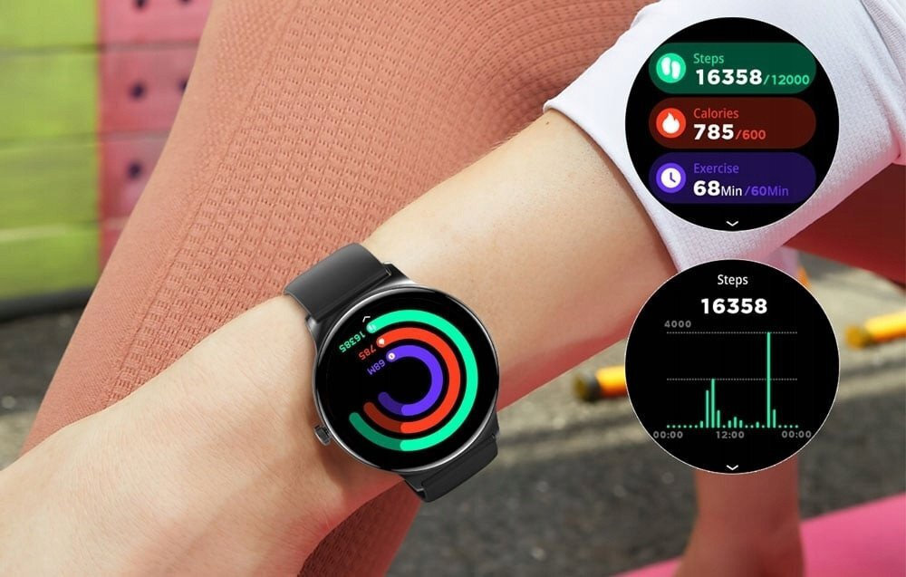 Colmi V89 Smartwatch with Heart Rate Monitor Silver view 9