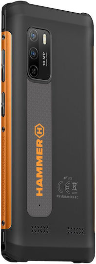 Hammer Iron 4 Dual SIM (4GB/32GB) Resistant Smartphone Black / Orange view 7