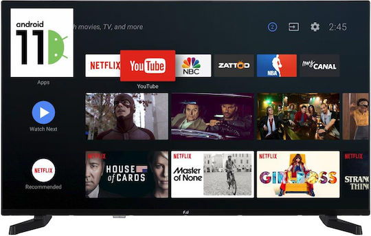 F&U Smart Television 43" 4K UHD LED FLA4321UH HDR (2023)