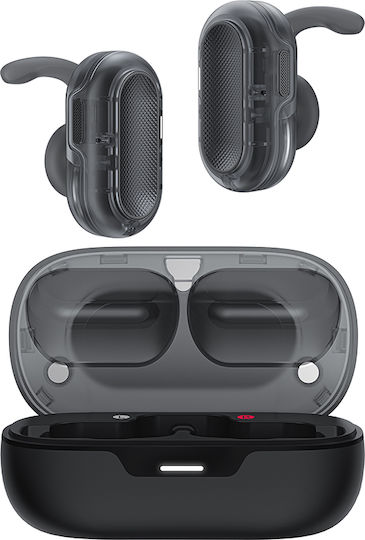 Acefast FA003 Neo Open Ear Bluetooth Handsfree Earphones with Sweat Resistance and Charging Case Black