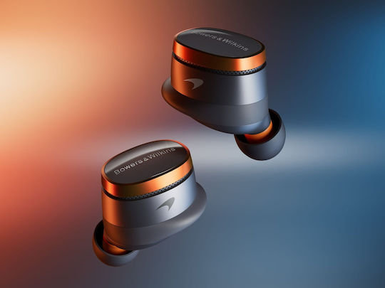 Bowers & Wilkins PI8 Mclaren ANC In-ear Bluetooth Handsfree Earphones with Sweat Resistance and Charging Case Black view 8