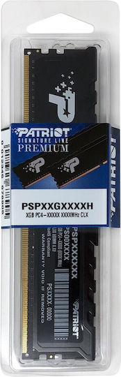 Patriot Premium DDR4 With Module 1x32GB And Speed 3200 For Desktop PSP432G3200H1 vue 4