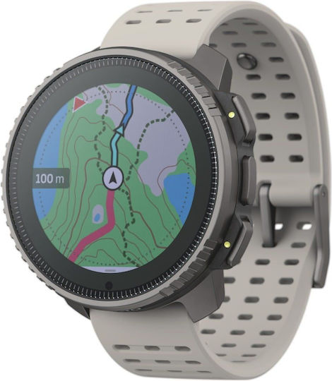 Suunto Vertical Titanium 49mm Waterproof Smartwatch with Heart Rate Monitor (Sand) view 5