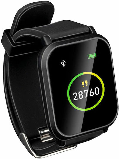 Umbro 47367 Smartwatch with Heart Rate Monitor (Black)