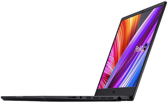 Asus ProArt StudioBook Pro 16 H7600HM-OLED-L751X 16" UHD (i7-11800H/32GB/2TB SSD/GeForce RTX 3060/W11 Pro) Star Black (US Keyboard) vue 3
