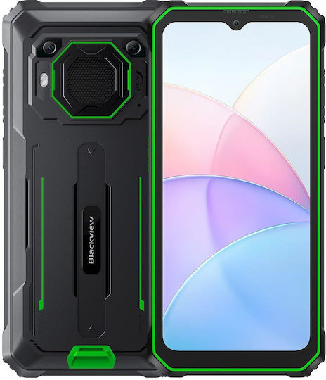 BlackView BV6200 Pro Dual SIM (6GB/128GB) Resistant Smartphone Green view 1