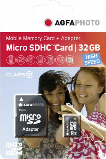 AgfaPhoto microSDHC 32GB U1 UHS-I with Adapter view 4