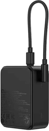 Acefast Power Bank 10000mAh 22.5W with USB-A Port and 2 USB-C Ports Black view 4