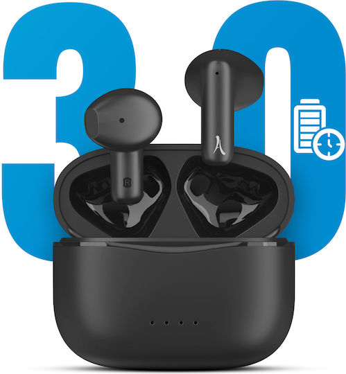 Akashi ALTBLKEARB In-ear Bluetooth Handsfree Earphones with Charging Case Black view 4