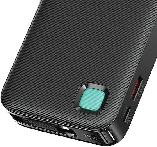 Usams CD225 Lightning Power Bank 10000mAh 20W with USB-A Port and USB-C Port Power Delivery Purple view 7