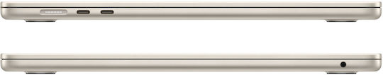 Apple MacBook Air 15" (2023) 15.3" Retina Display (M2-8‑core/8GB/256GB SSD) Starlight (US Keyboard) vista 6
