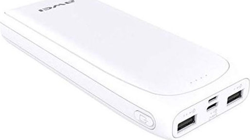 Awei P66K Power Bank 20000mAh with 3 USB-A Ports White