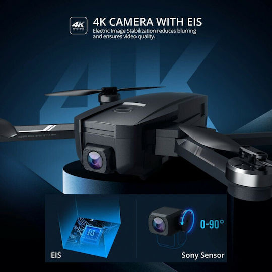 Holy Stone HS720E Drone with Camera 4K 30fps and Controller EIS (Electric Image Stabilization) weergave 4
