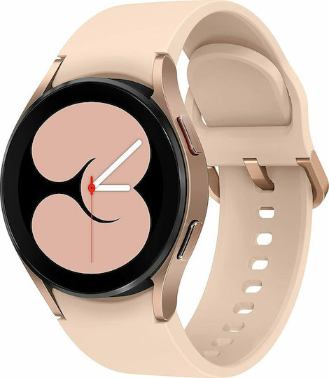 Samsung Galaxy Watch4 LTE Aluminium 40mm Waterproof with eSIM and Heart Rate Monitor (Pink Gold) view 2