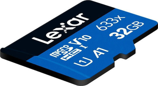 Lexar High-Performance 633x microSDHC 32GB Class 10 U1 V10 A1 UHS-I view 3