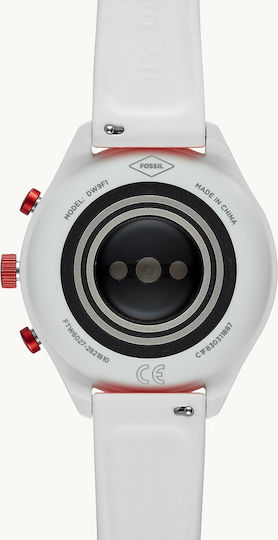 Fossil Sport 41mm Smartwatch with Heart Rate Monitor (Red) view 5