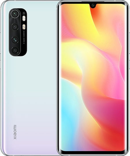 Xiaomi Mi Note 10 Lite Dual SIM (6GB/128GB) Glacier White view 1